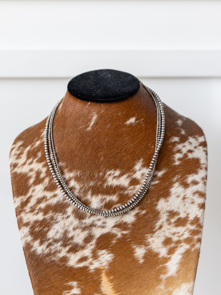 Mesquite Layered Navajo Pearl Necklace