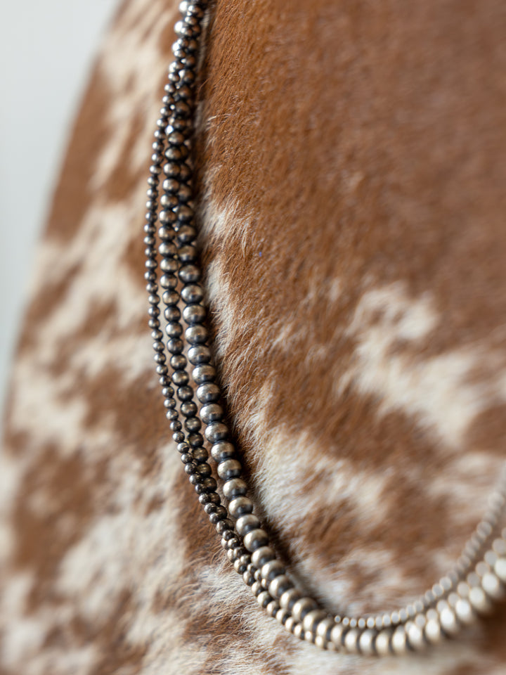 Mesquite Layered Navajo Pearl Necklace