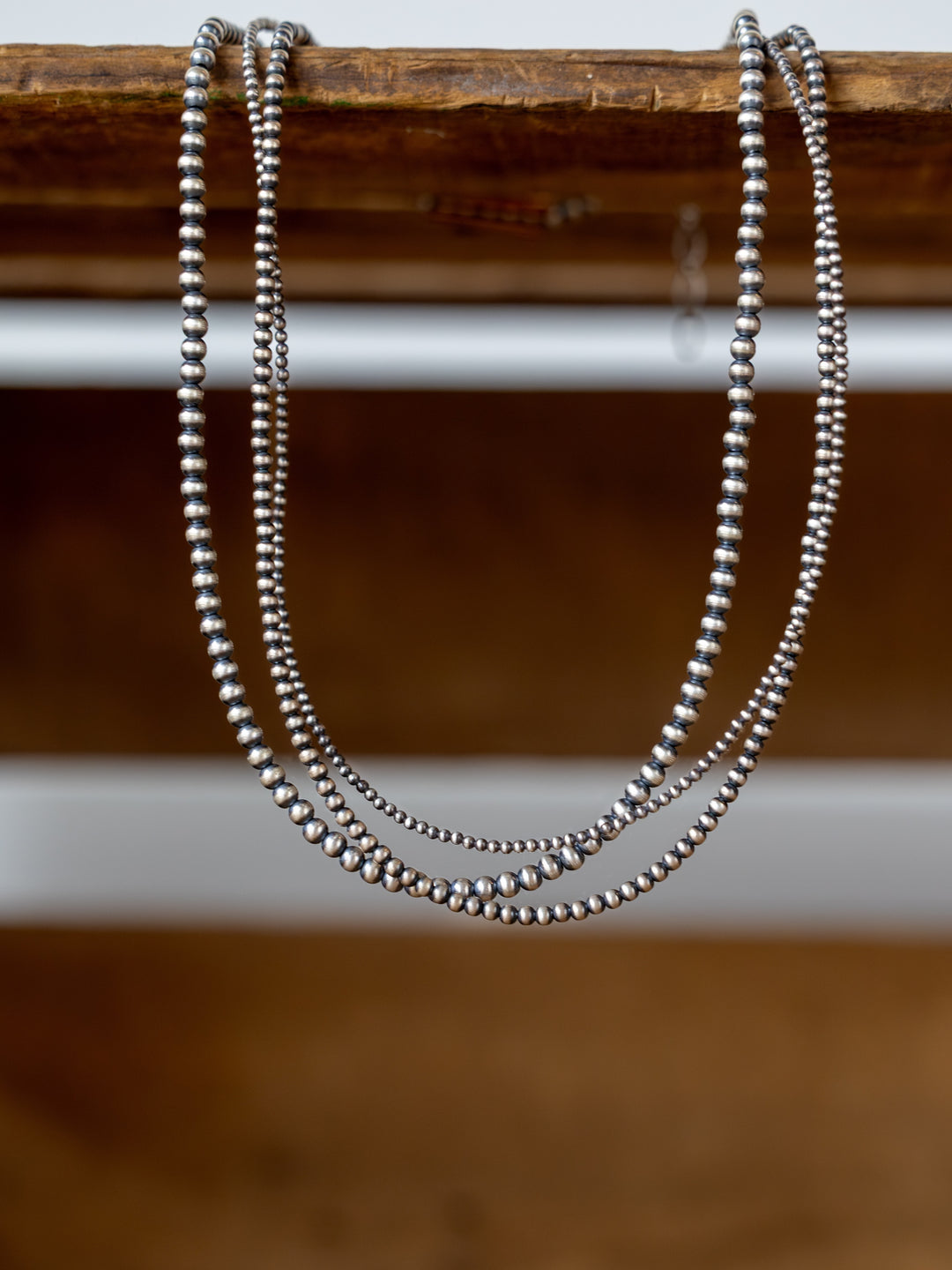 Mesquite Layered Navajo Pearl Necklace