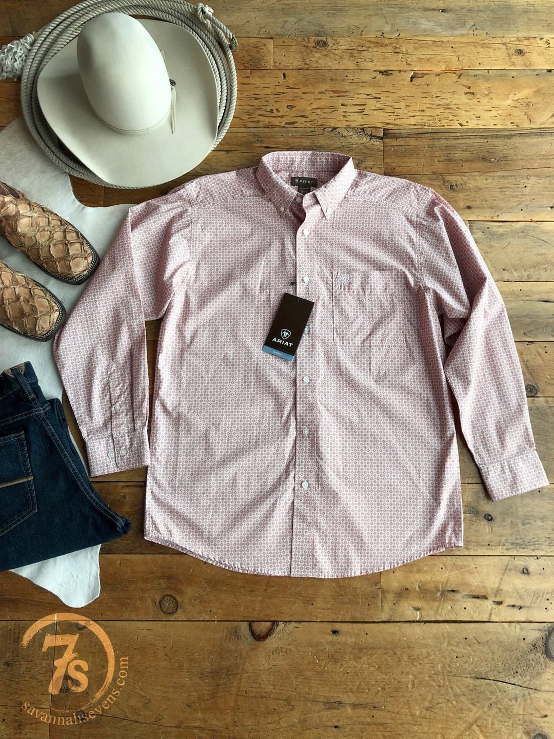 Altus Ariat Men's Southwest Button Up