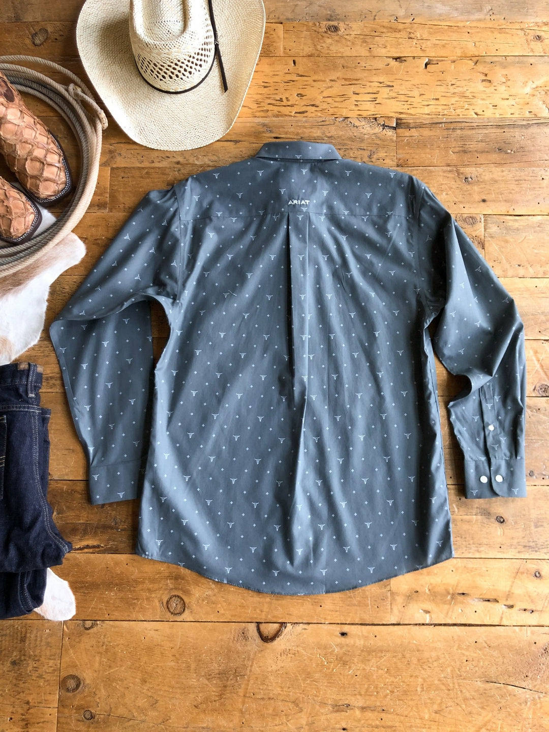 Alvarado Ariat Men's Southwest Button Up