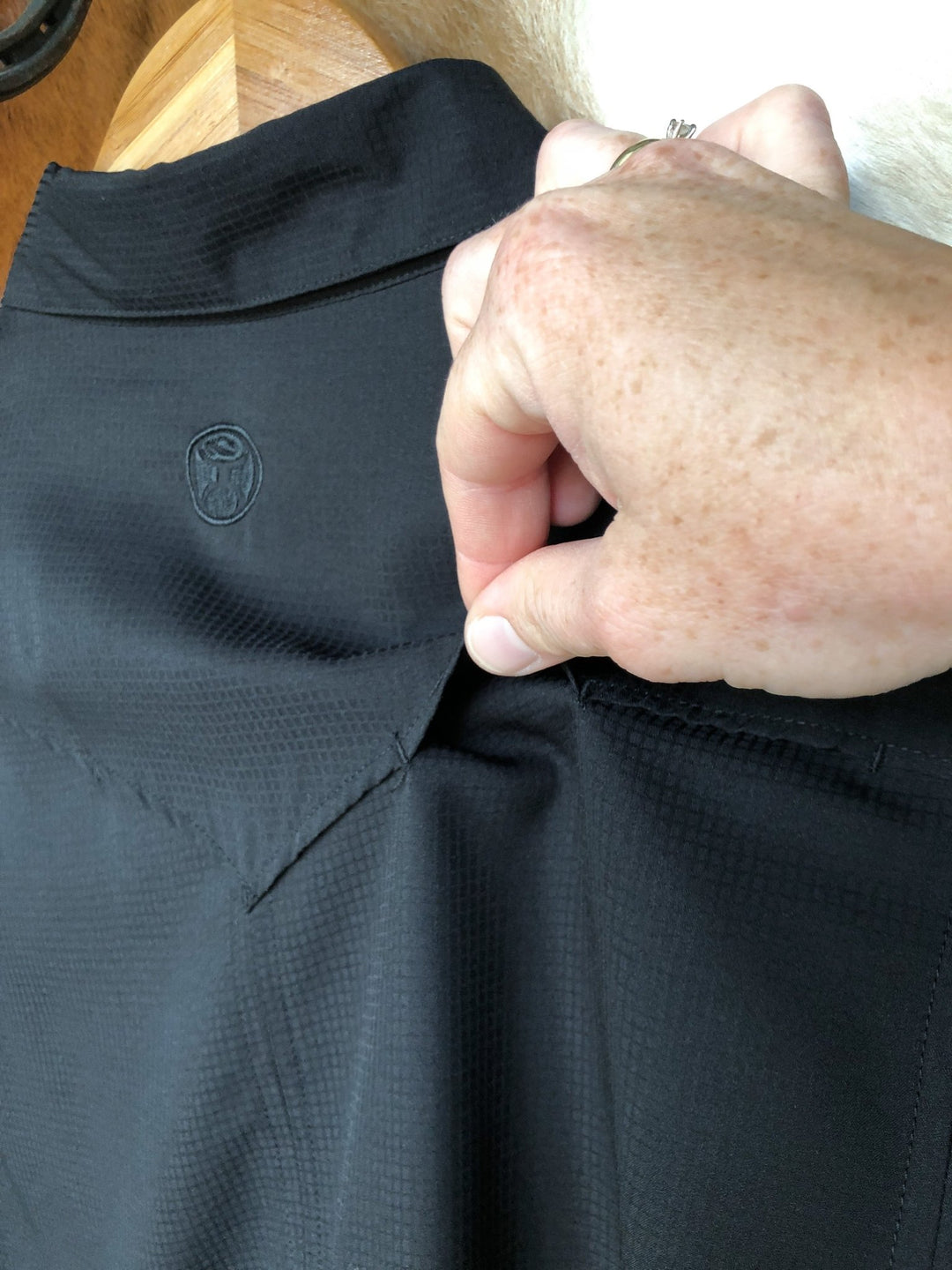 Amargosa Hooey Black Button Up