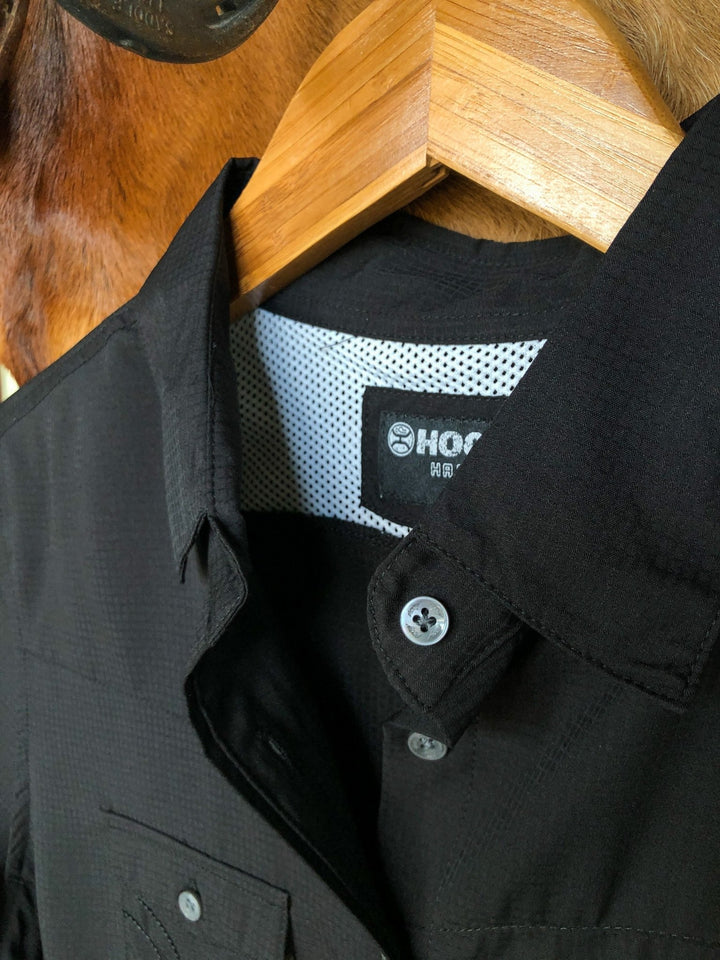 Amargosa Hooey Black Button Up