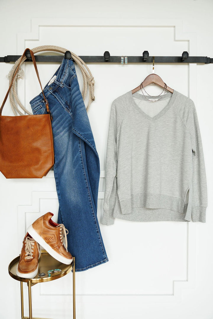 Attica Grey Pullover