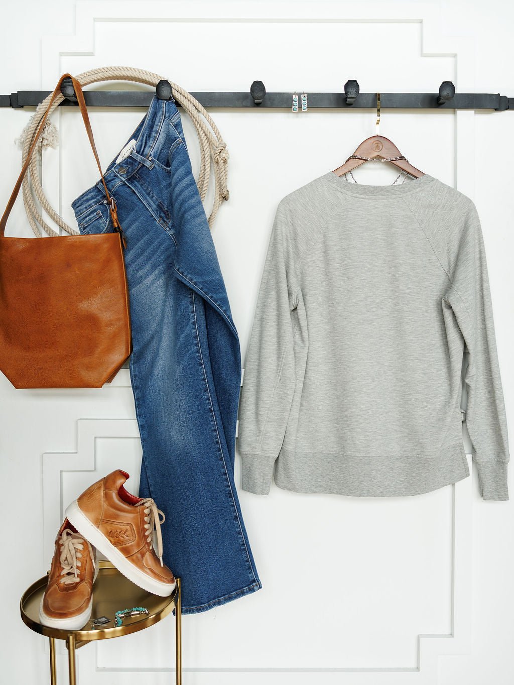 Attica Grey Pullover