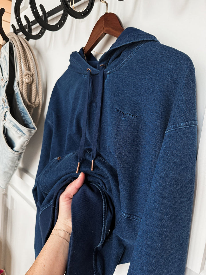 Atwood Kimes Denim Hooded Pullover