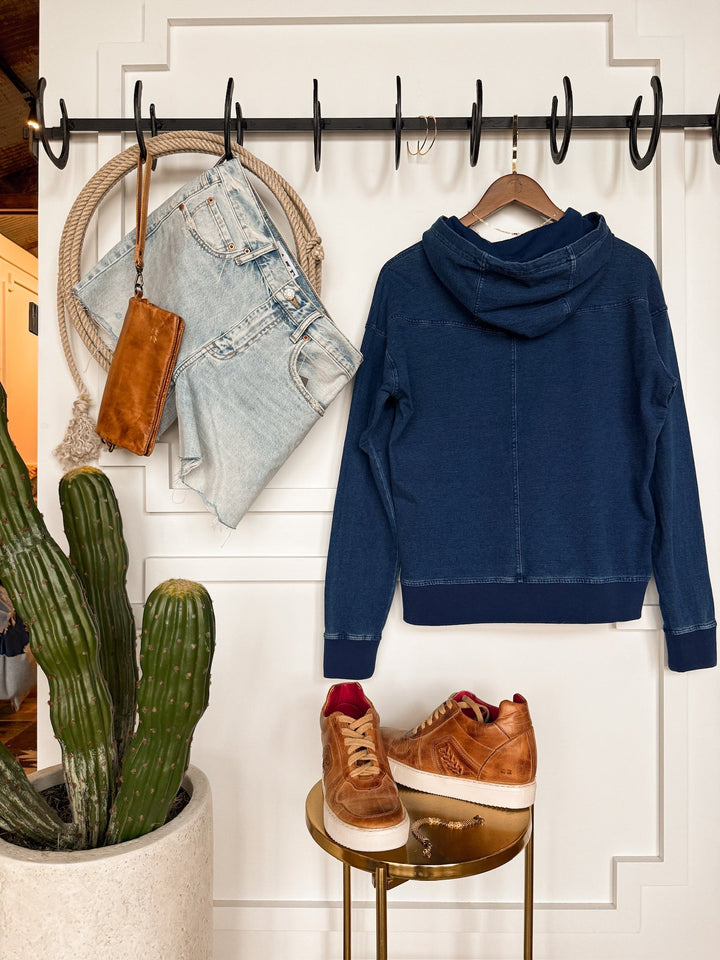 Atwood Kimes Denim Hooded Pullover