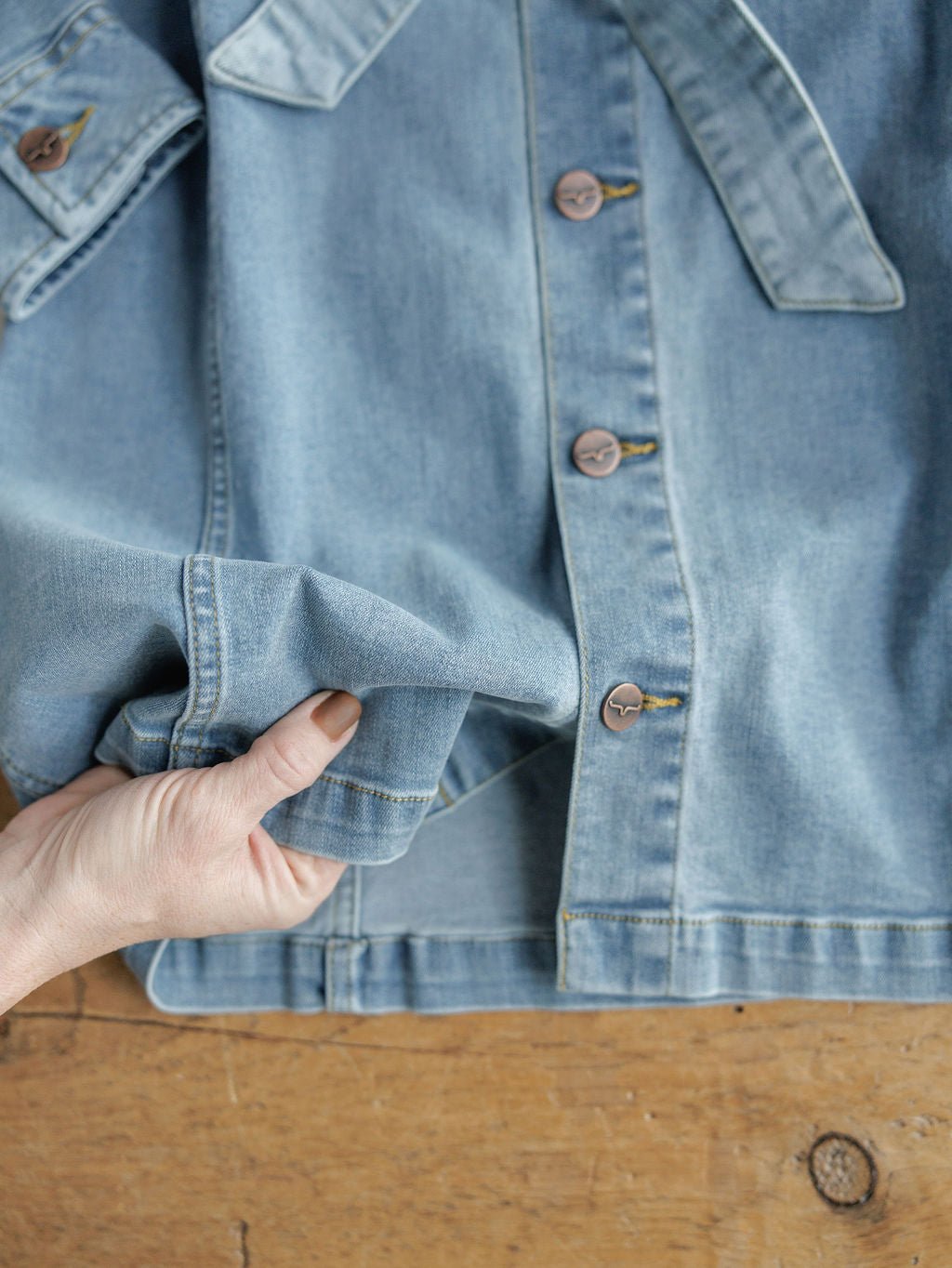Austell Denim Button Up Dress