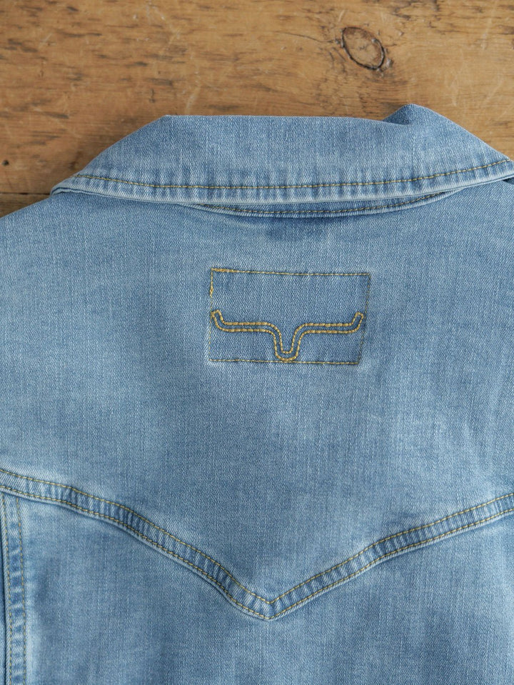 Austell Denim Button Up Dress