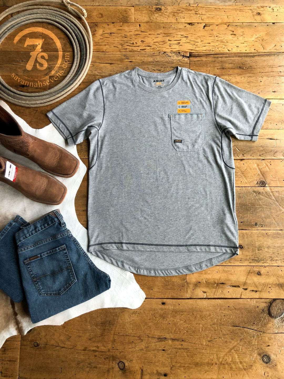 Backus Ariat Men's Tee