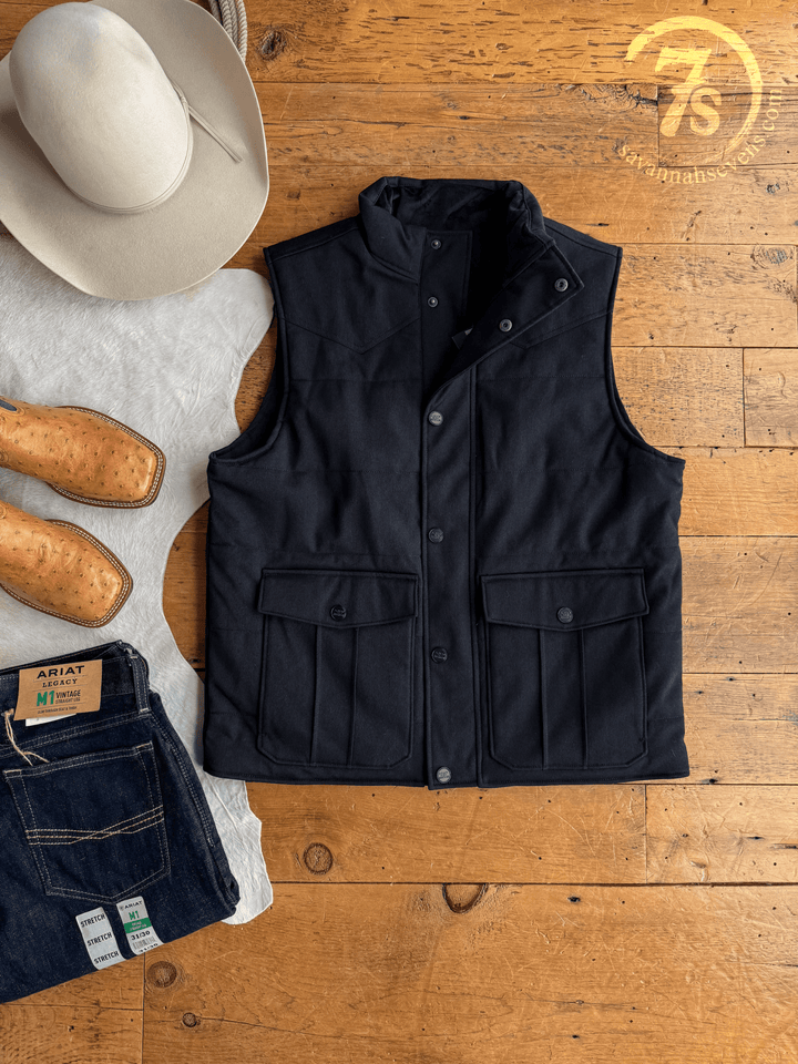 Barnard Ariat Men's Black Insulated Vest