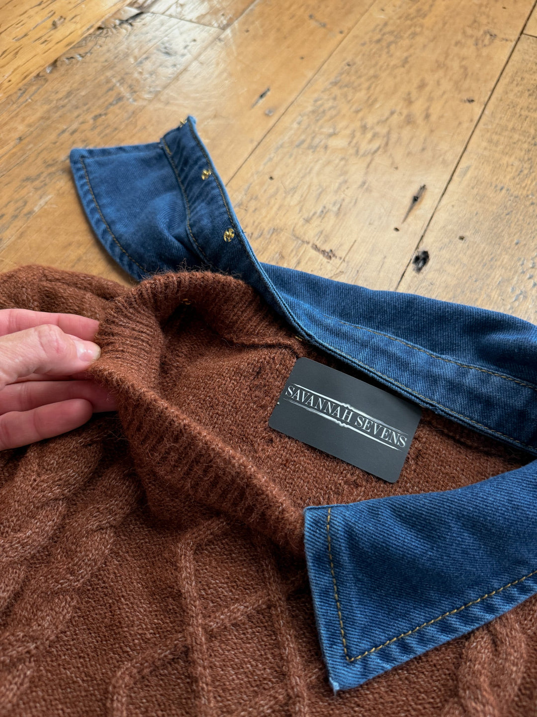 Bellevue Cinnamon Sweater Top