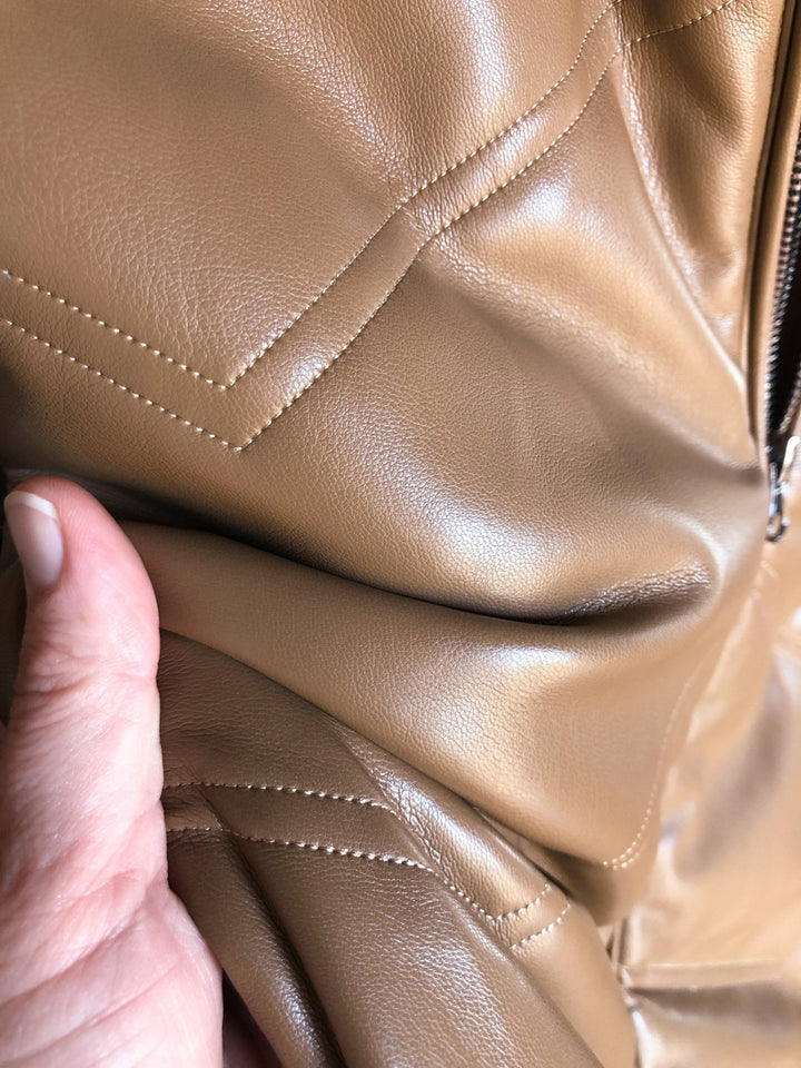 Belmar Latte Puffer Vest