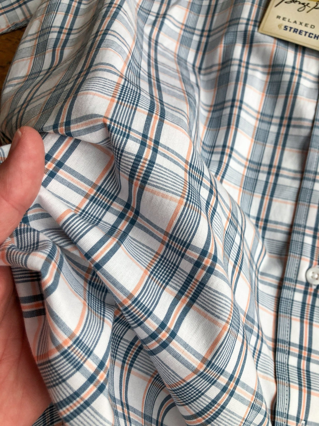 Bertram Wrangler Men's Plaid Button Up