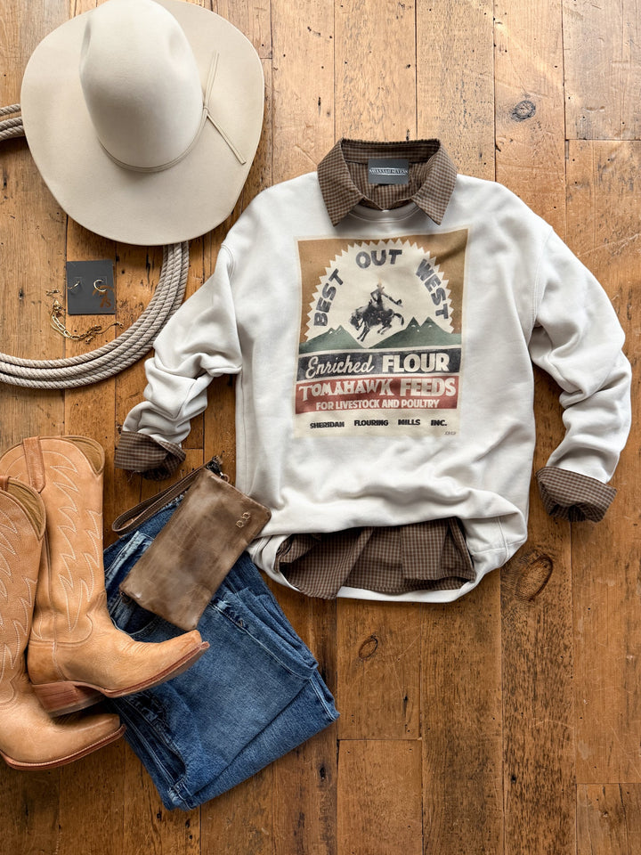 Best Out West Graphic Pullover