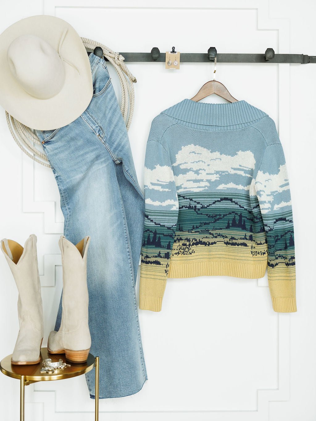 Big Sky Pendleton Knit Cardigan