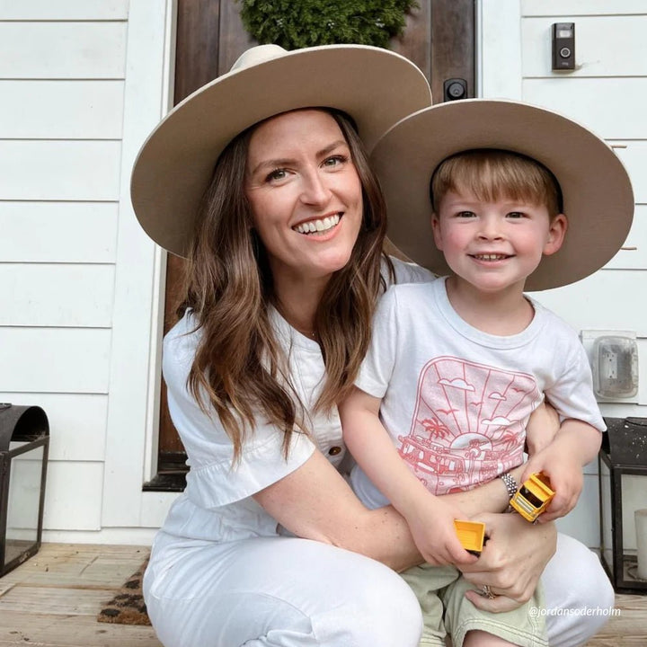 Bone Colt Wool Wide Brim Hat {Final Sale}