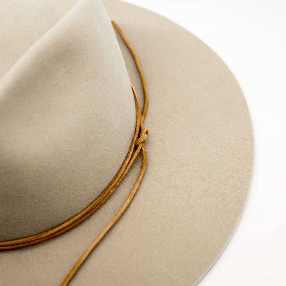 Bone Colt Wool Wide Brim Hat {Final Sale}