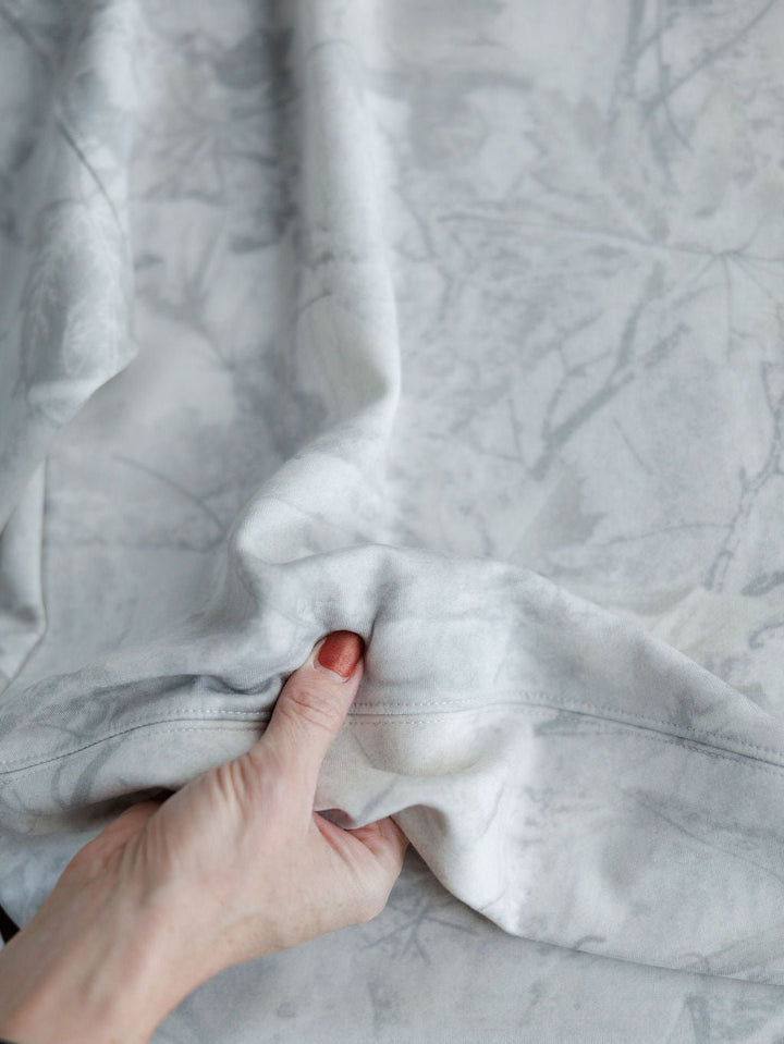 Bowen White Camo Crewneck