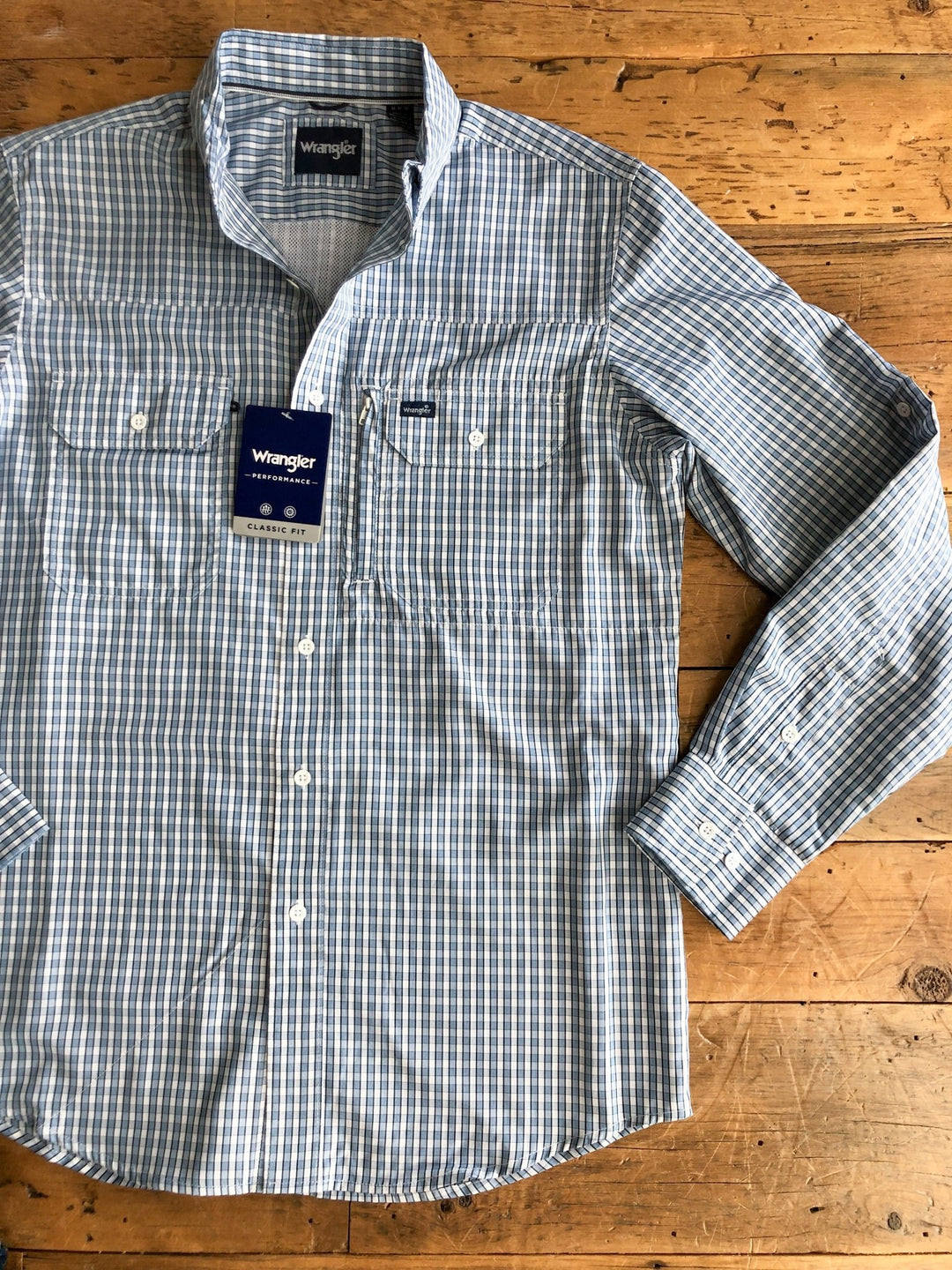 Bowman Wrangler Men's Plaid Button Up