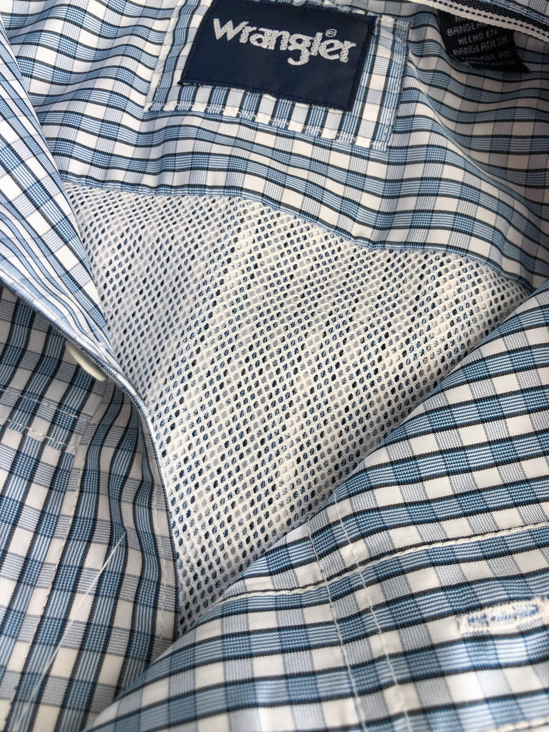 Bowman Wrangler Men's Plaid Button Up