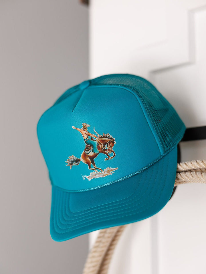 Bucking Horse Cap