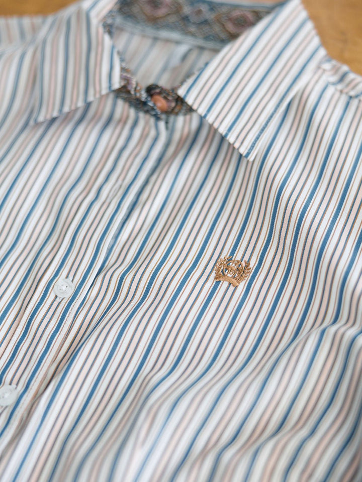 Buckley Striped Tencel Performance Shirt