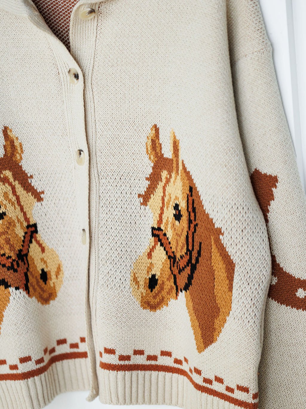 Caballo Oatmeal Western Cardigan