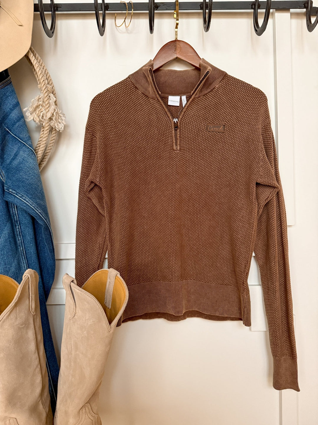 Canby Bark Quarter Zip