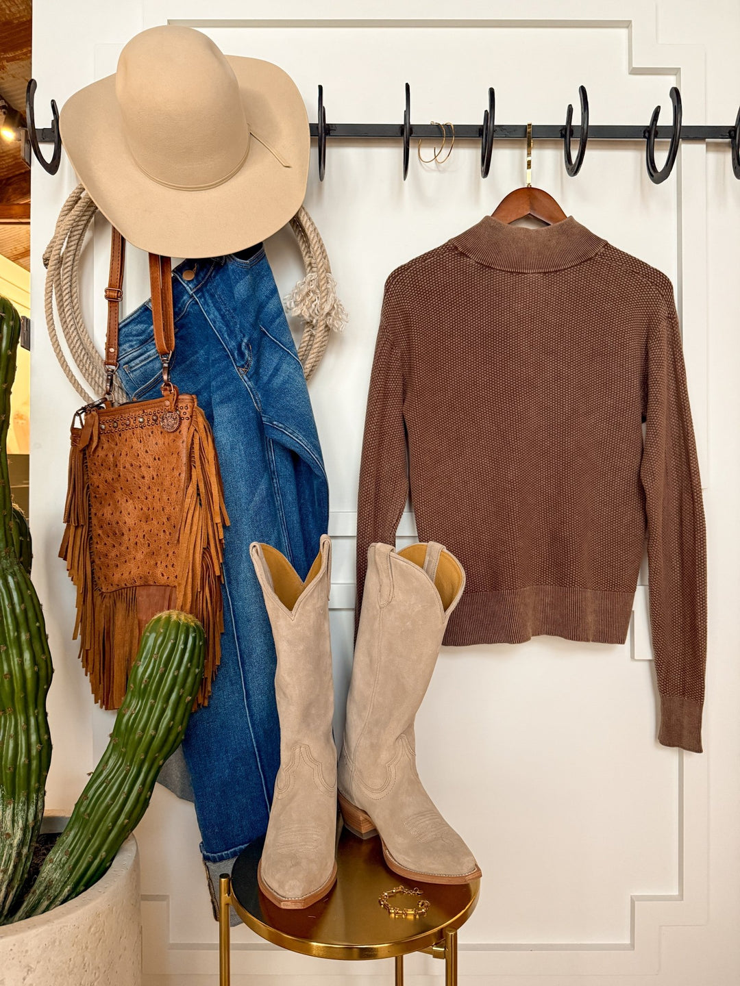 Canby Bark Quarter Zip
