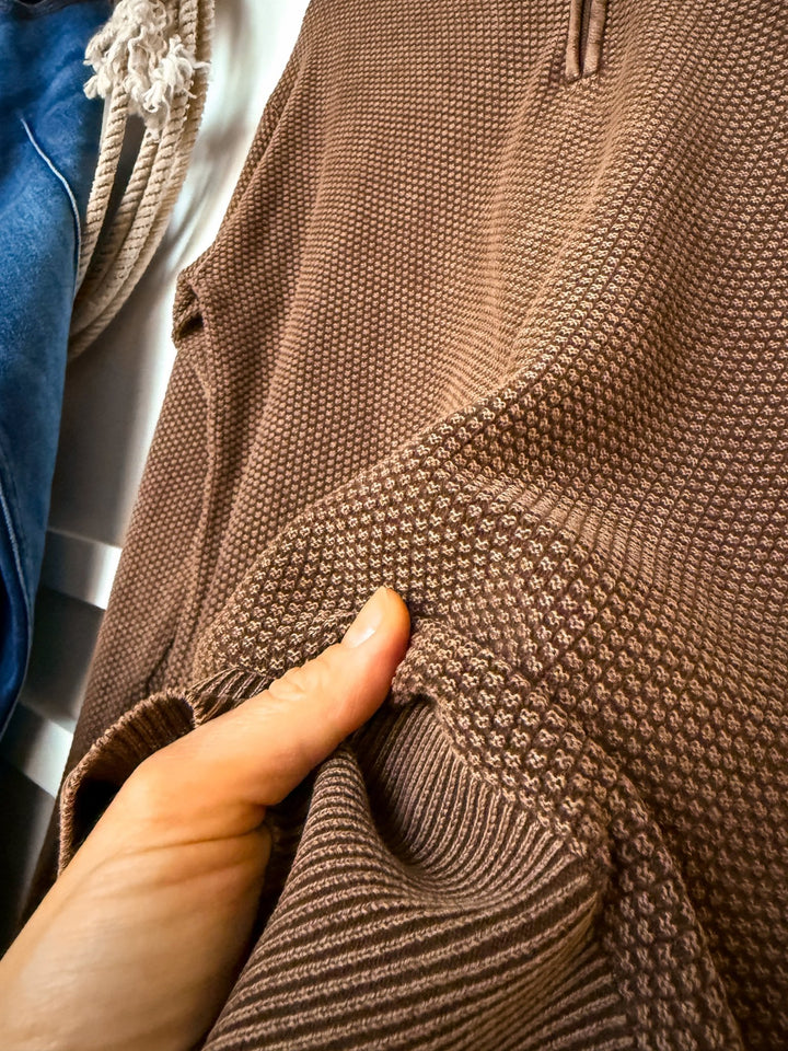 Canby Bark Quarter Zip
