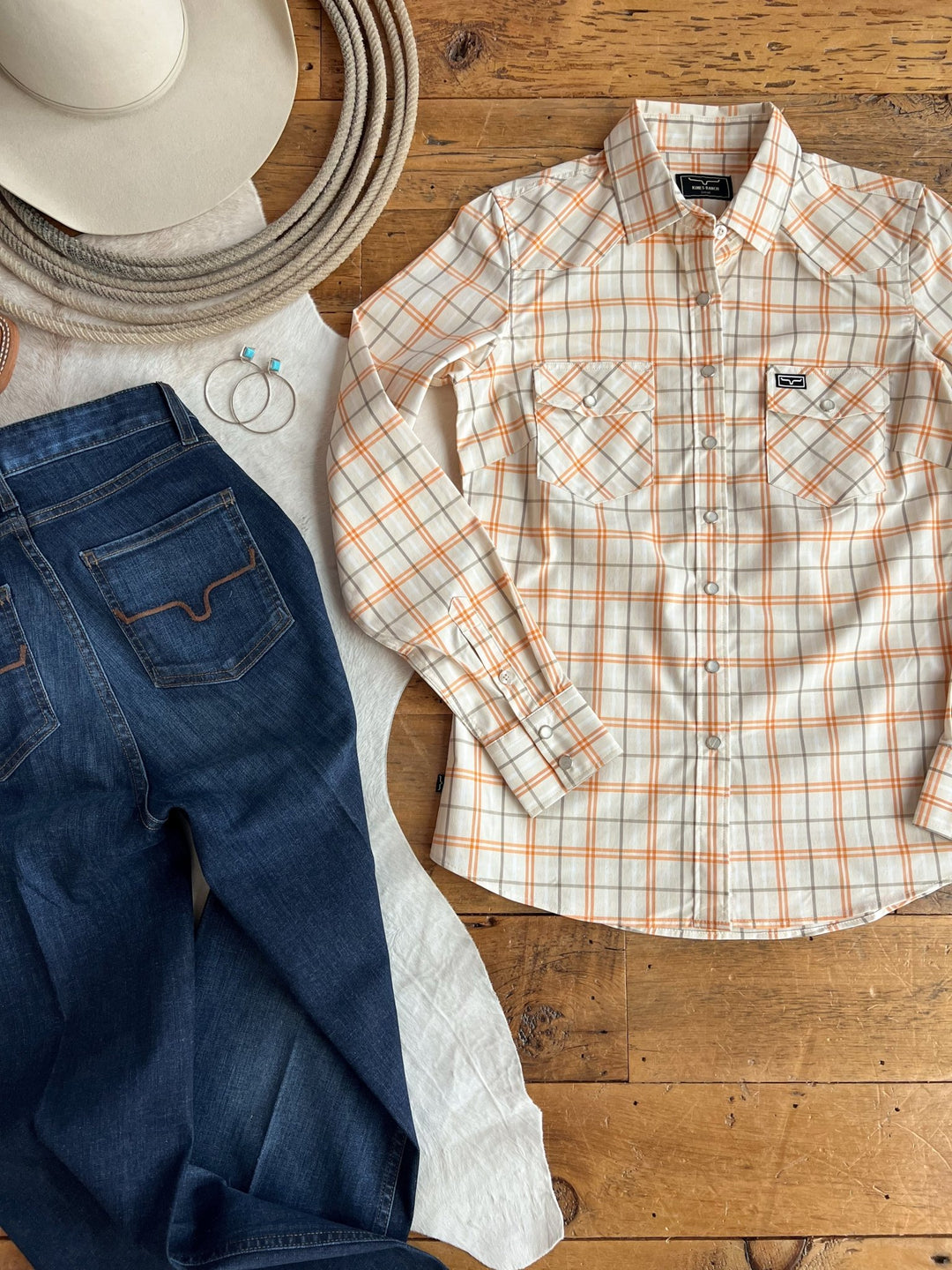 Casco Kimes Plaid Pearl Snap
