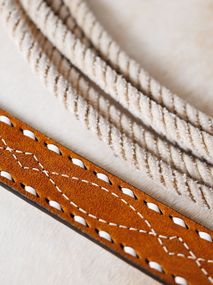 Chatham Leather Buck Stitch Belt