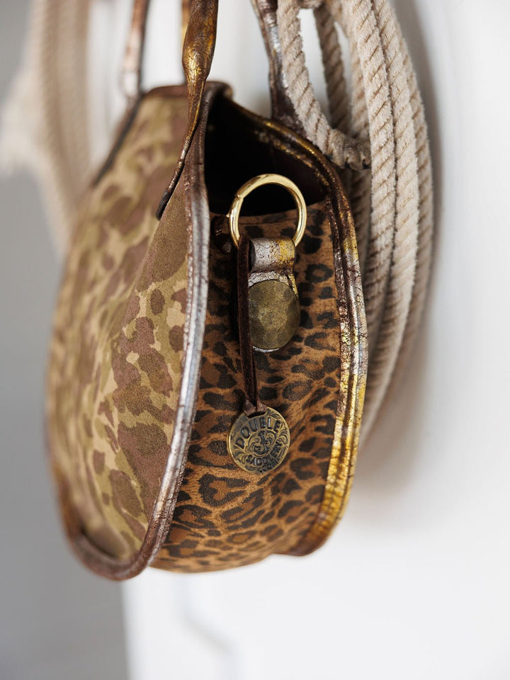 Checotah Camo Leather Handbag