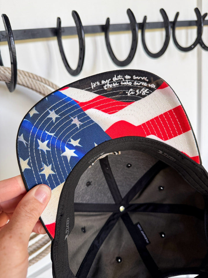 Chris Kyle Hooey Black Camo Cap