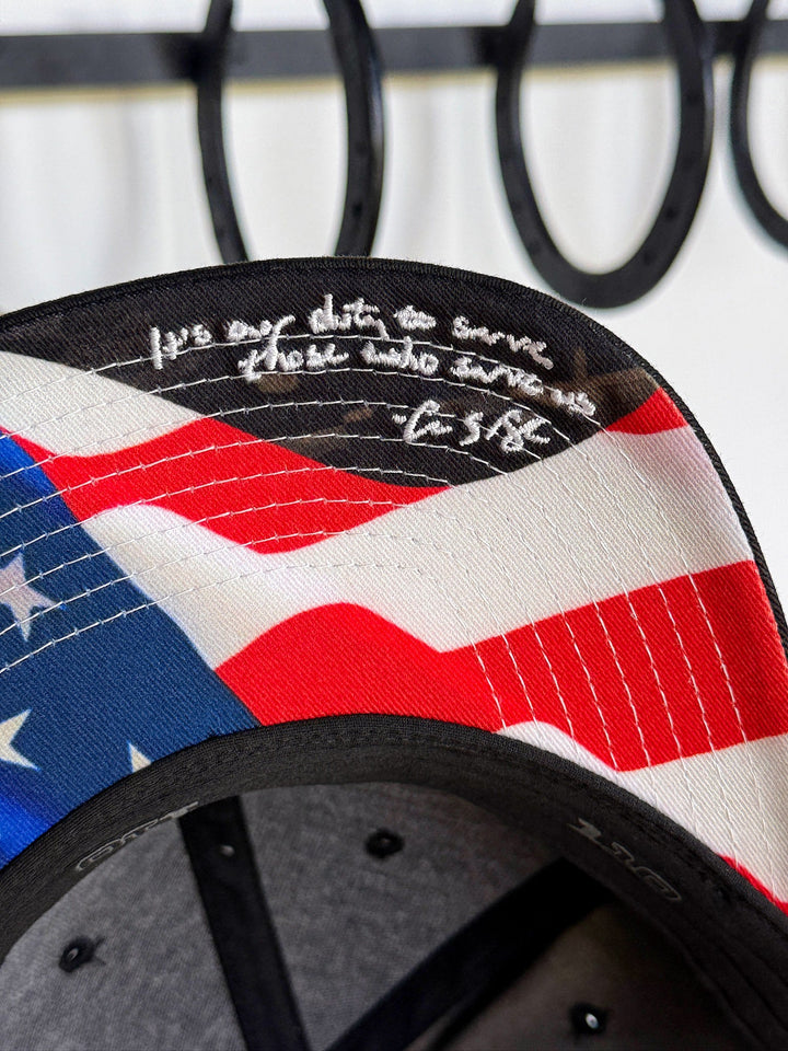 Chris Kyle Hooey Black Camo Cap
