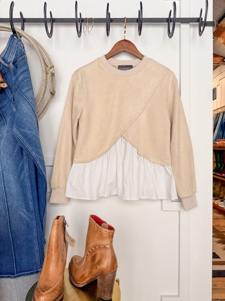 Chula Vista Layered Suede Top