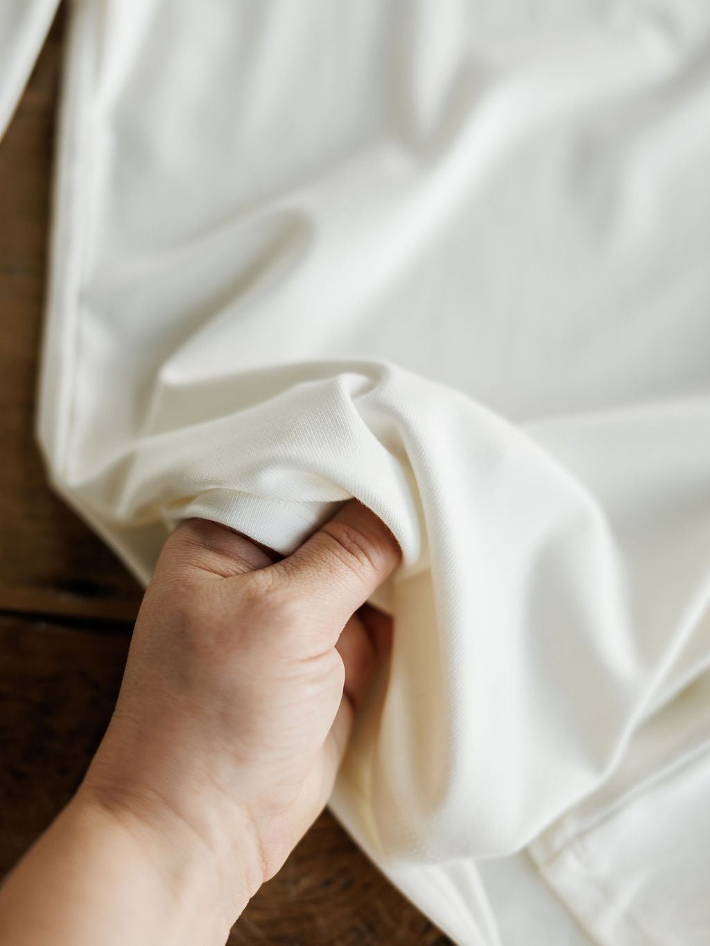 Cicero White Soft Stretch Top