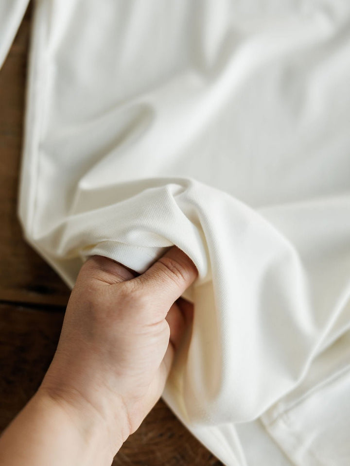 Cicero White Soft Stretch Top