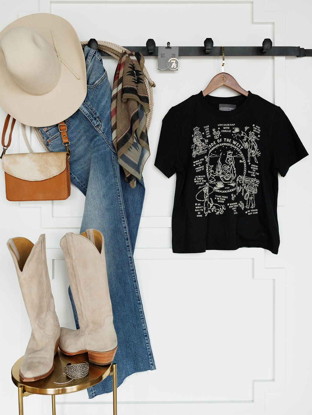 Code Of The West Graphic Tee