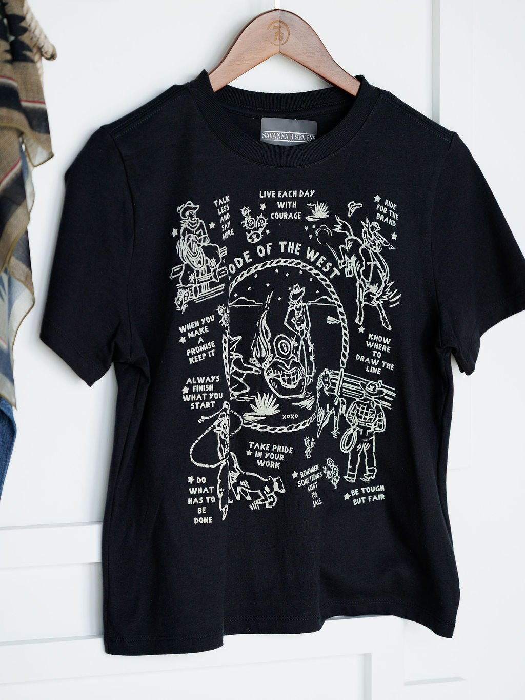 Code Of The West Graphic Tee
