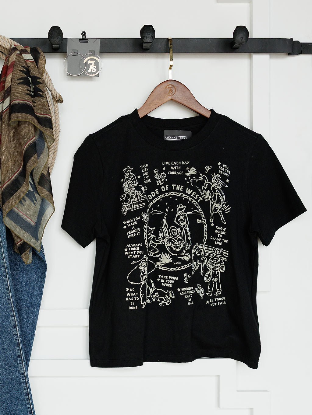 Code Of The West Graphic Tee
