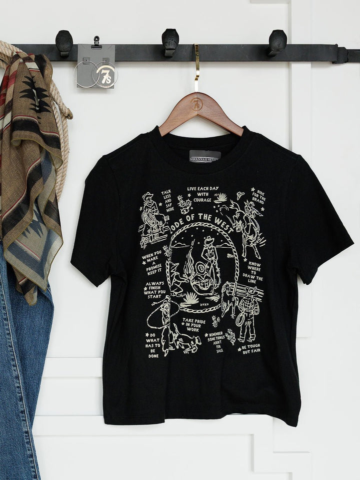 Code Of The West Graphic Tee