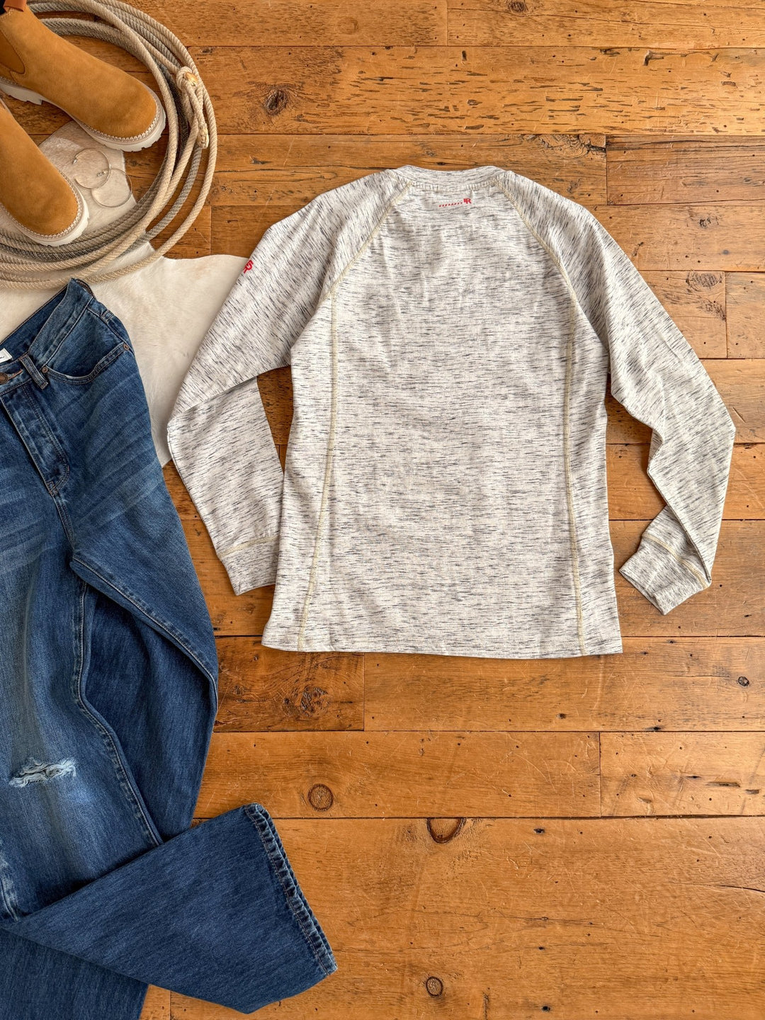 Colby Heather Henley Top