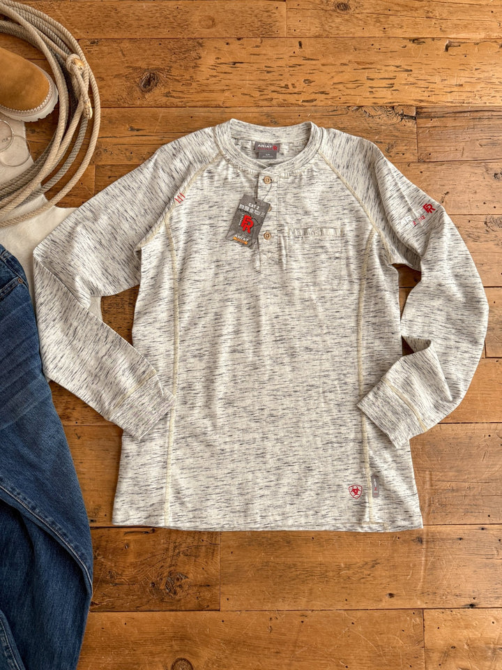 Colby Heather Henley Top
