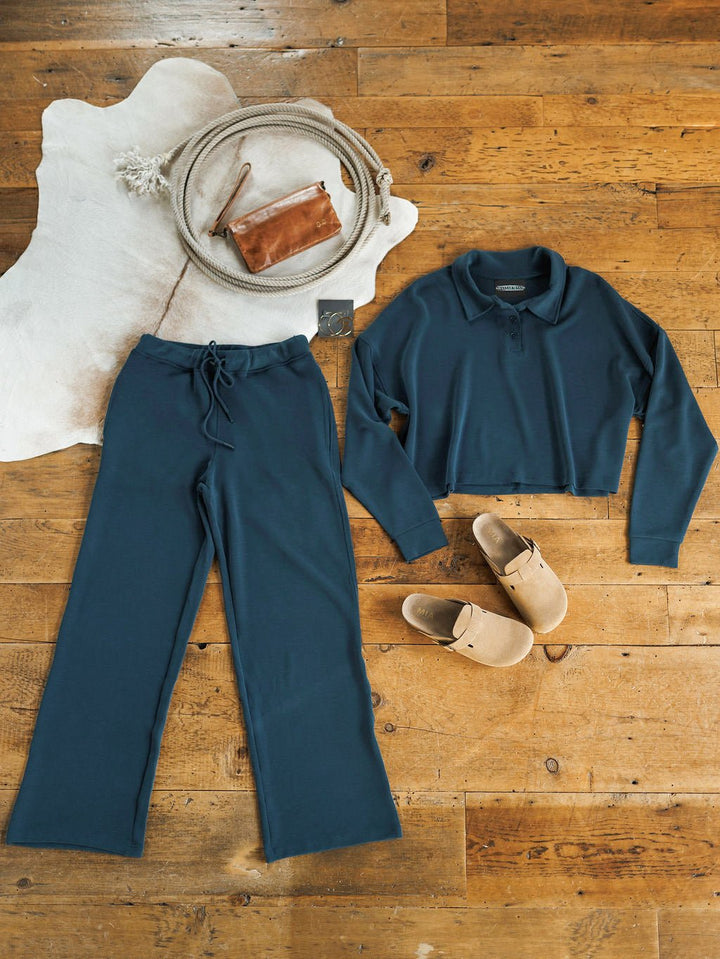Colita Dark Teal Activewear Set