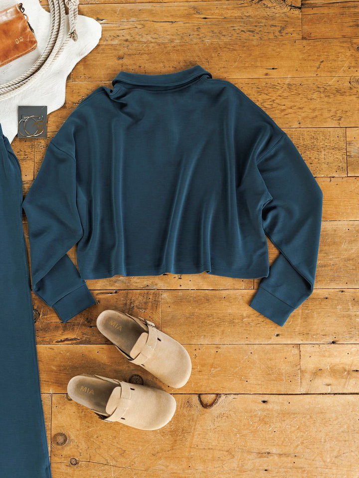 Colita Dark Teal Activewear Set