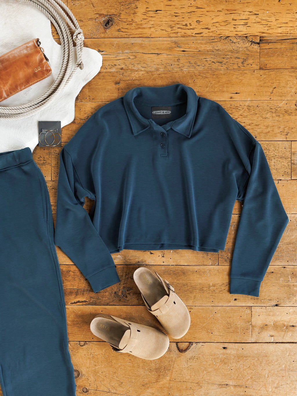 Colita Dark Teal Activewear Set