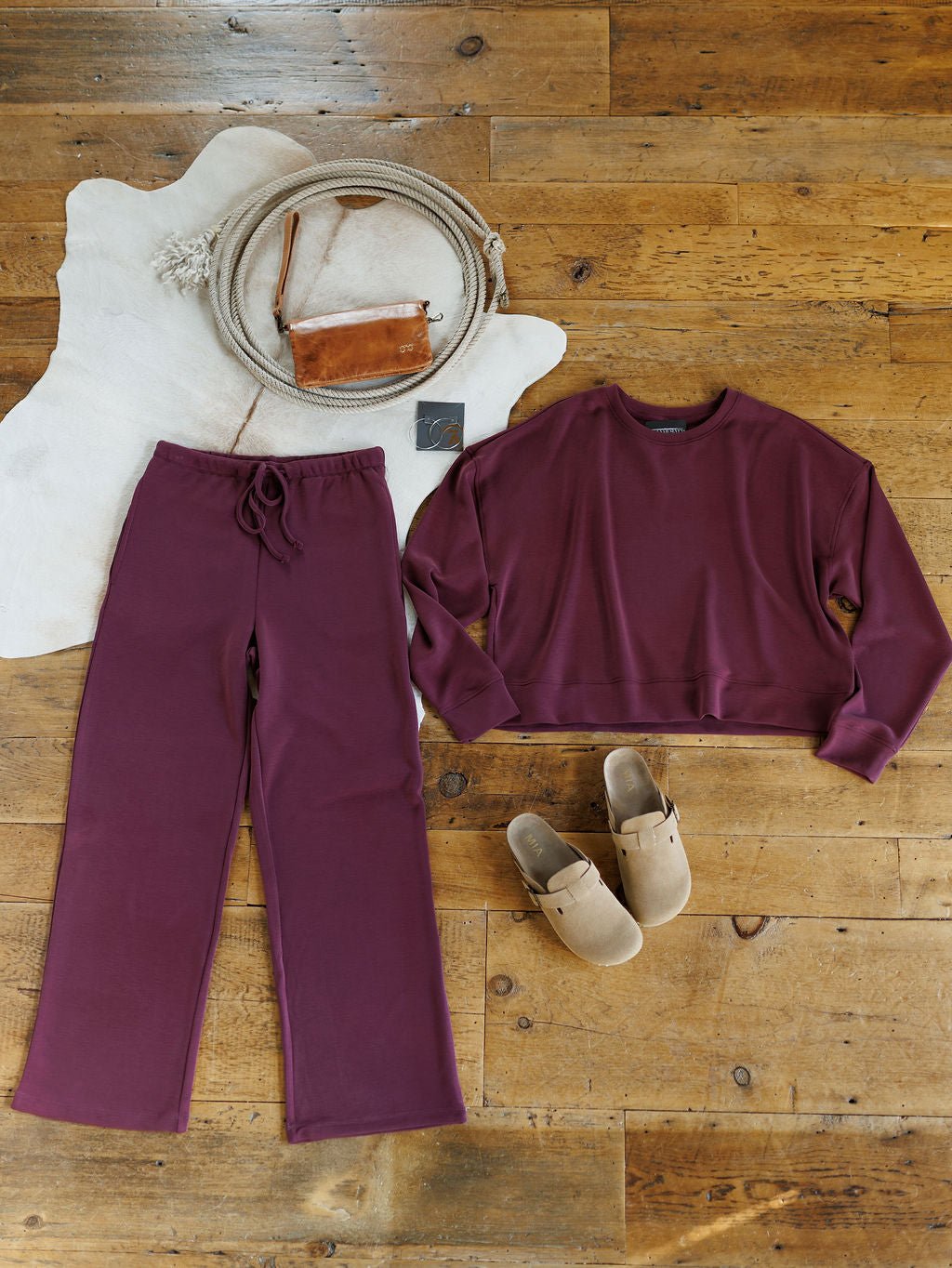 Colita Plum Activewear Set
