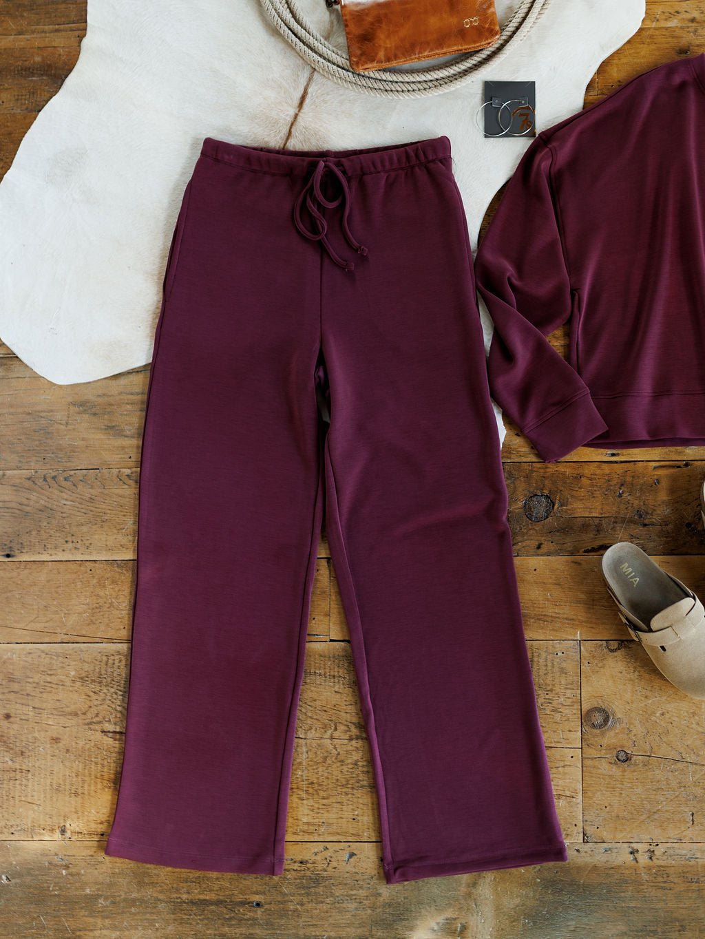 Colita Plum Activewear Set
